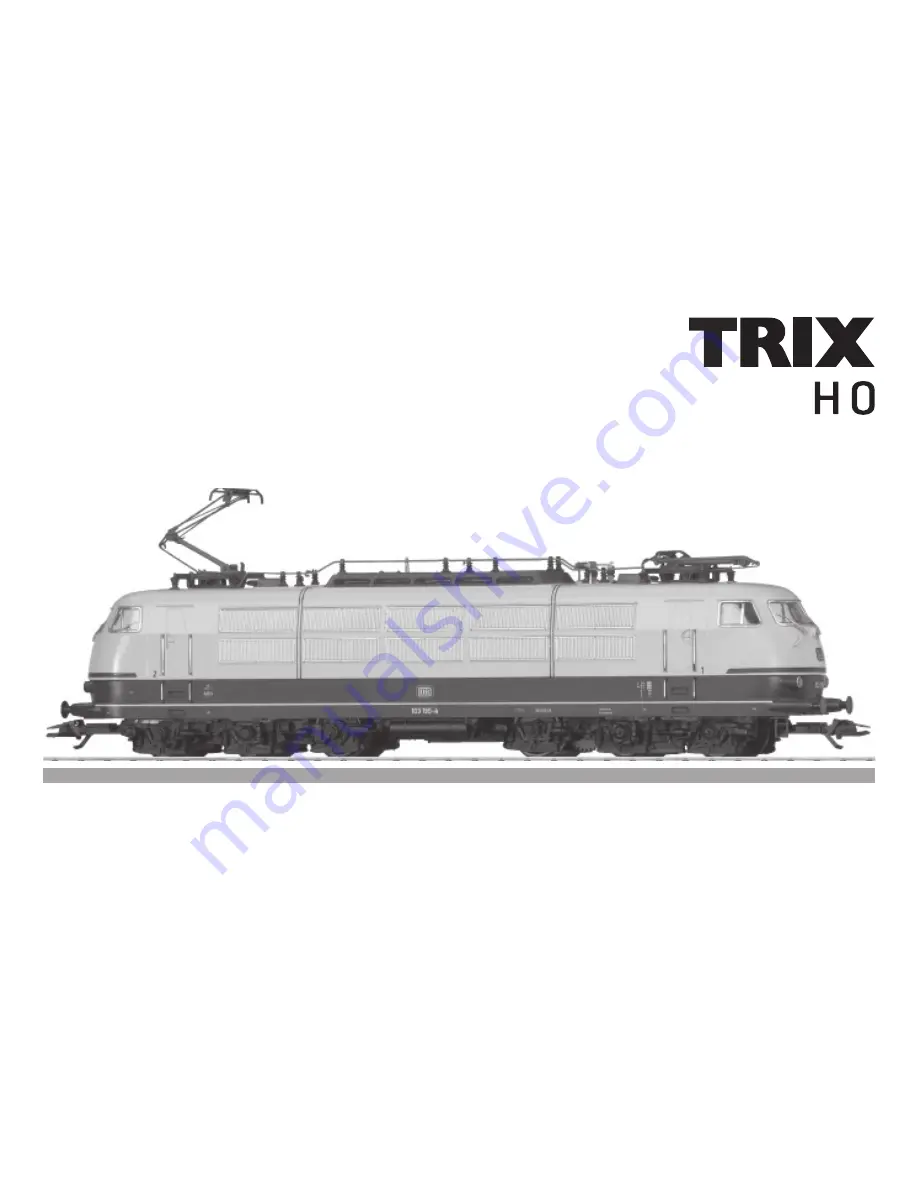 Trix BR 103.1 Manual Download Page 1