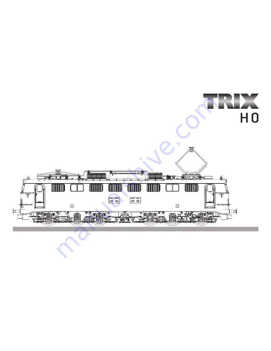 Trix BR 150 22151 Manual Download Page 1