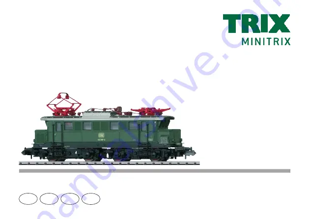 Trix MINITRIX 16662 Скачать руководство пользователя страница 1