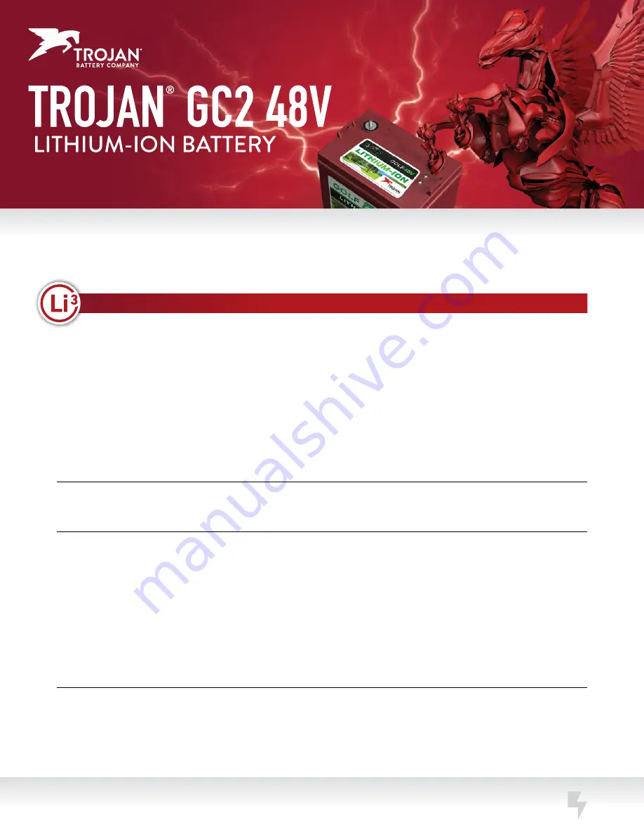 Trojan GC2 48V Скачать руководство пользователя страница 1