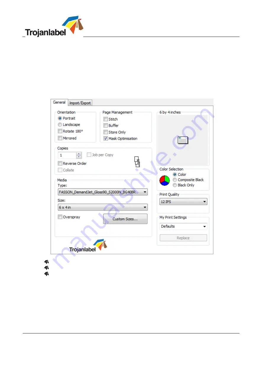 TrojanLabel Trojan 3 User Manual Download Page 36