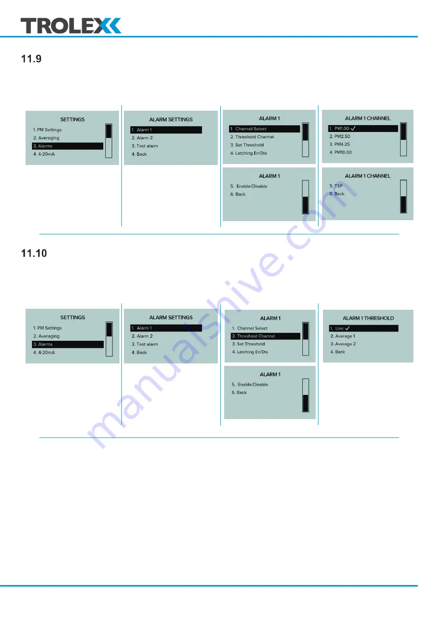 Trolex TX8005 Air XD General Purpose User Manual Download Page 38