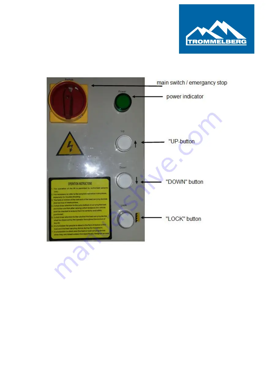 TROMMELBERG TST40G User Manual Download Page 18