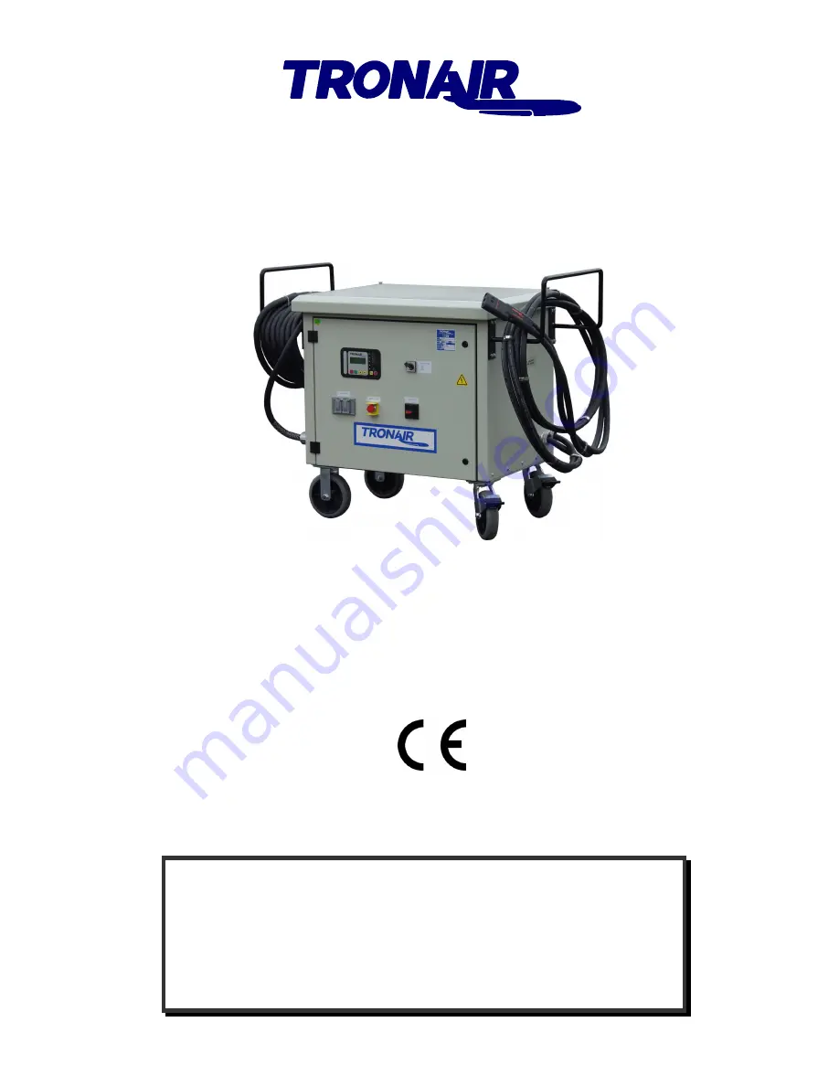 Tronair 11A6647-1000 Operation & Service Manual Download Page 1