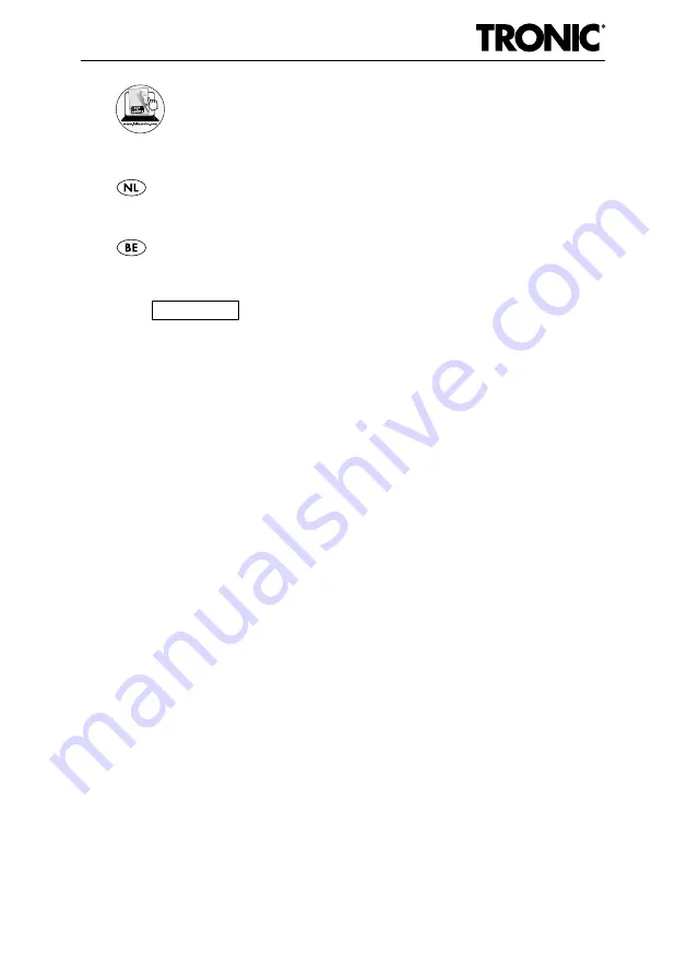 Tronic 305545 Operating Instructions Manual Download Page 58