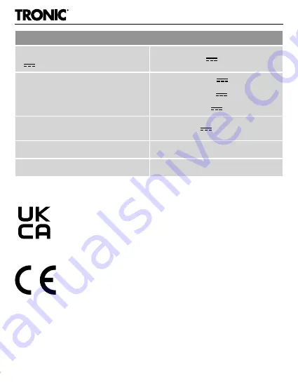 Tronic 401440 2107 Скачать руководство пользователя страница 23