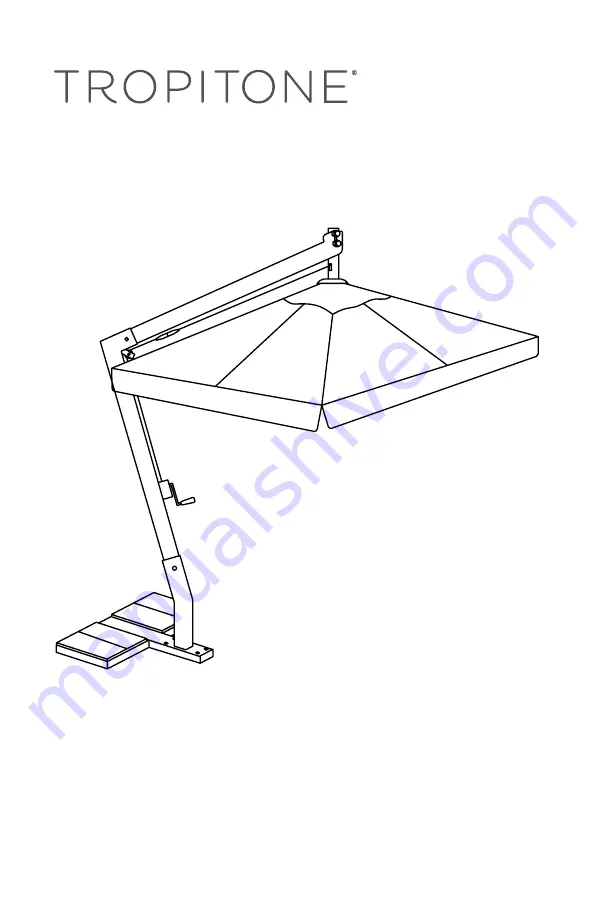 tropitone 7AS010CKD Assembly Instructions Download Page 1