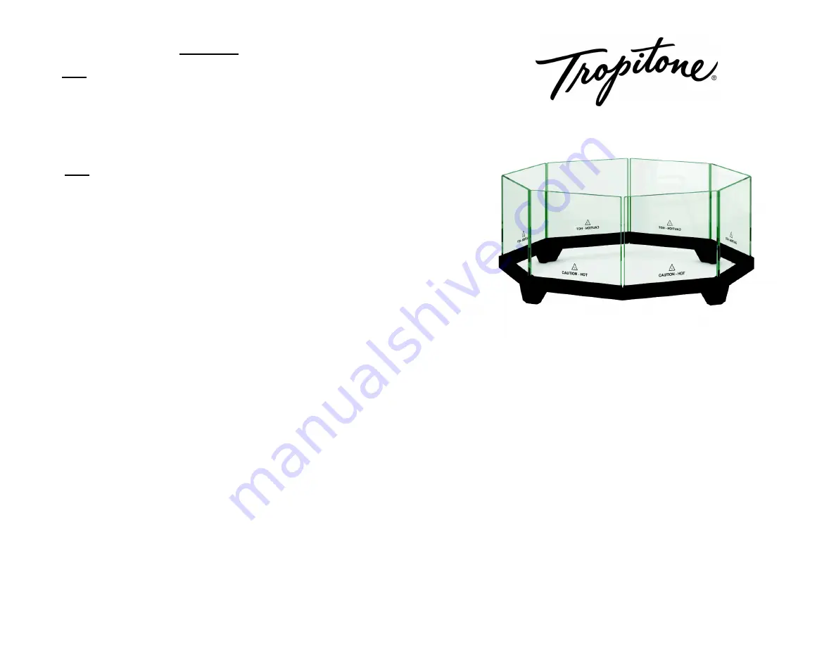 tropitone R9T00022 Скачать руководство пользователя страница 4