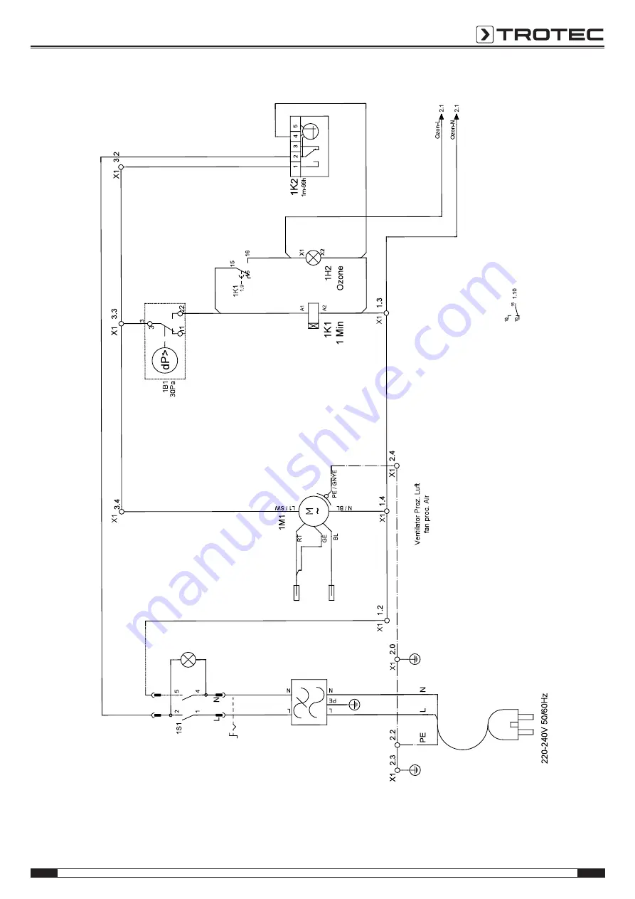 Trotec AIRZON 20000 Скачать руководство пользователя страница 13