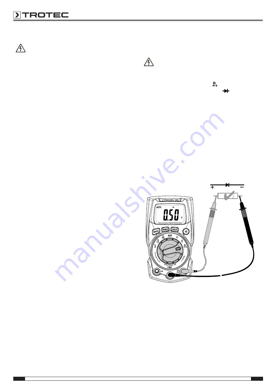 Trotec BE49 Operating Manual Download Page 10