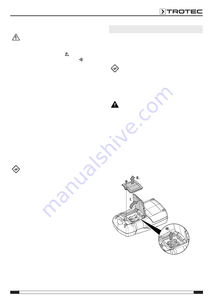 Trotec BE49 Operating Manual Download Page 11