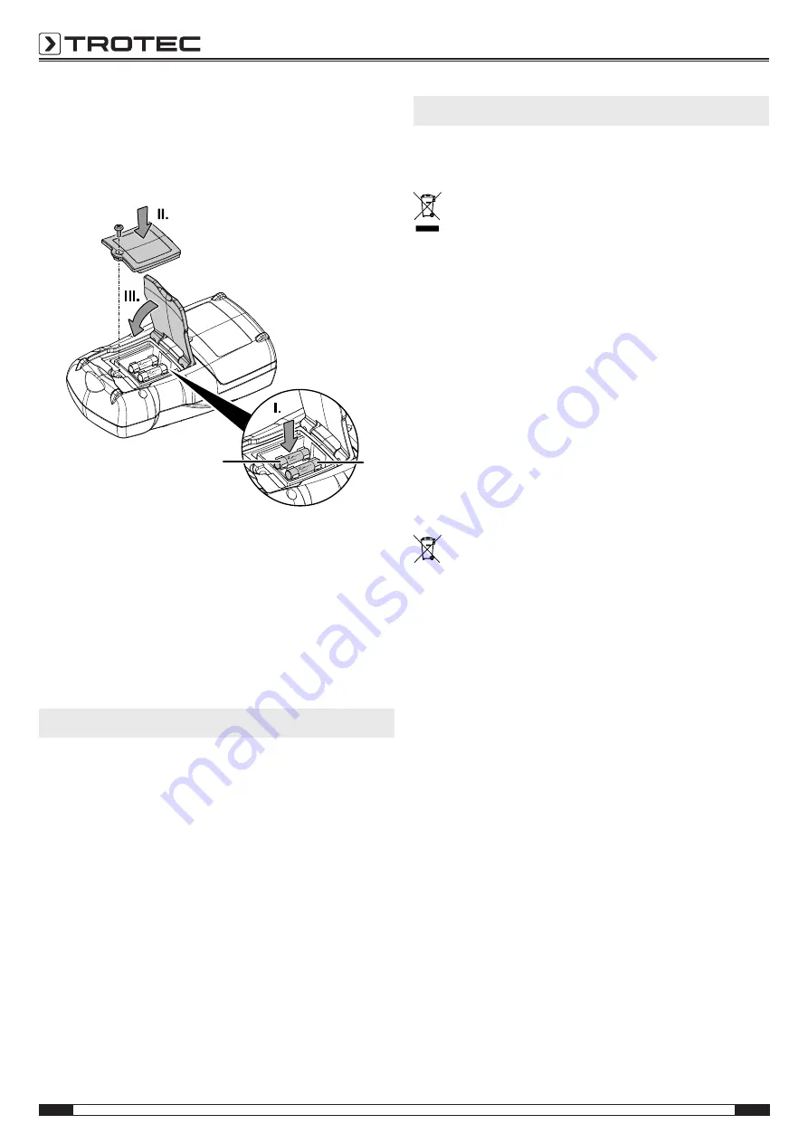 Trotec BE49 Operating Manual Download Page 12