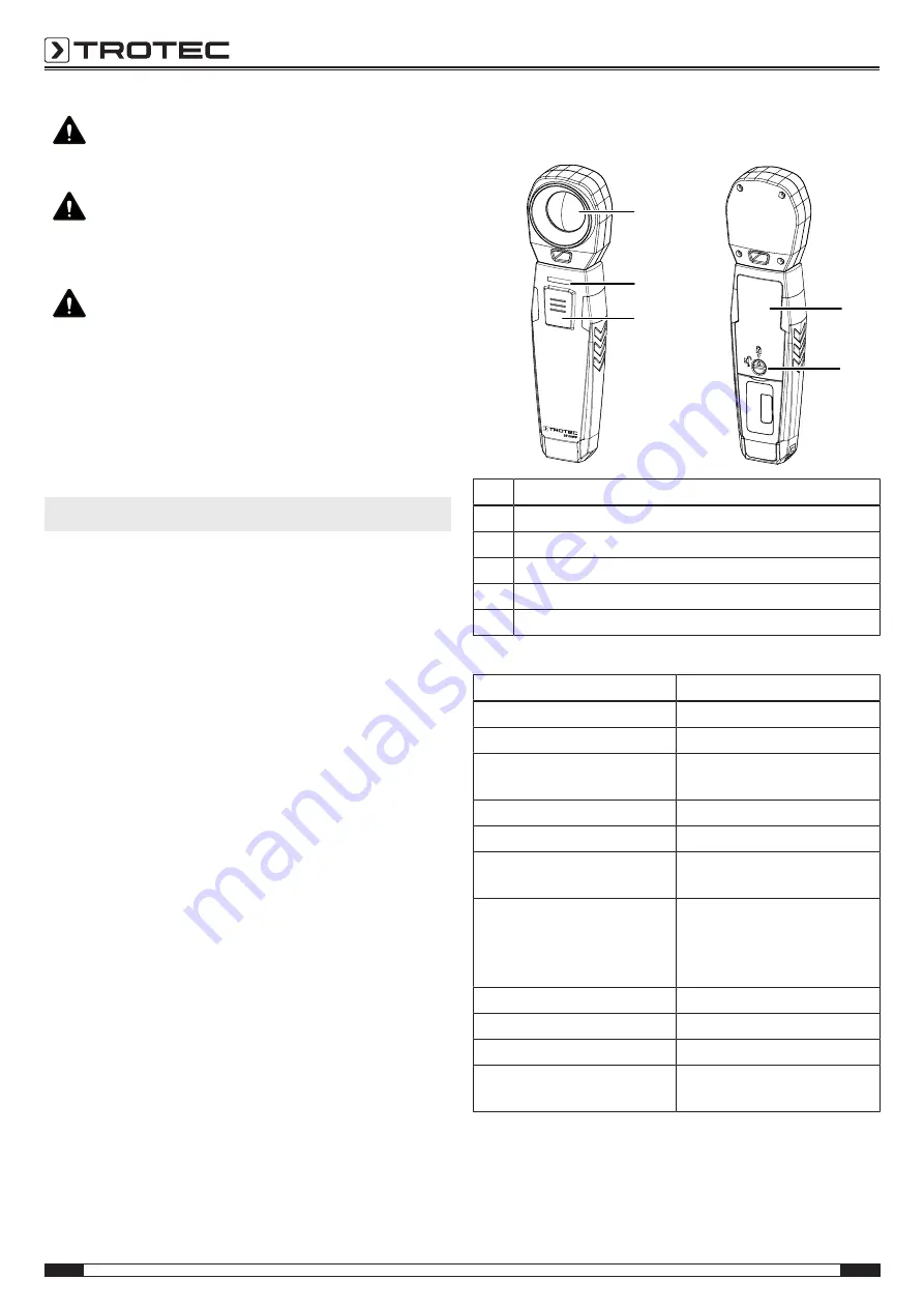 Trotec BF06WP Operating Manual Download Page 4