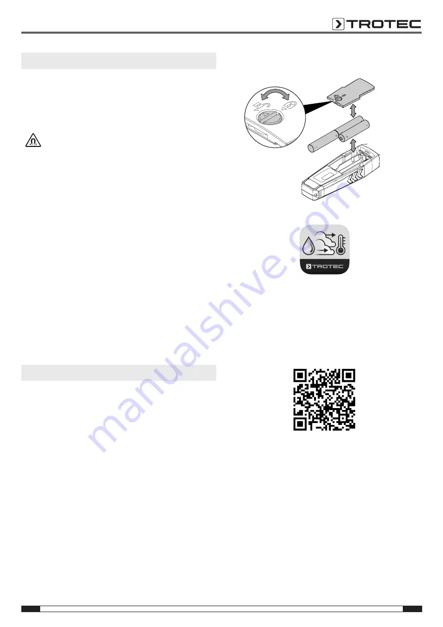 Trotec BF06WP Operating Manual Download Page 5