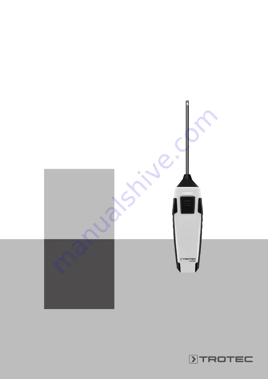 Trotec BT22WP Operating Manual Download Page 1