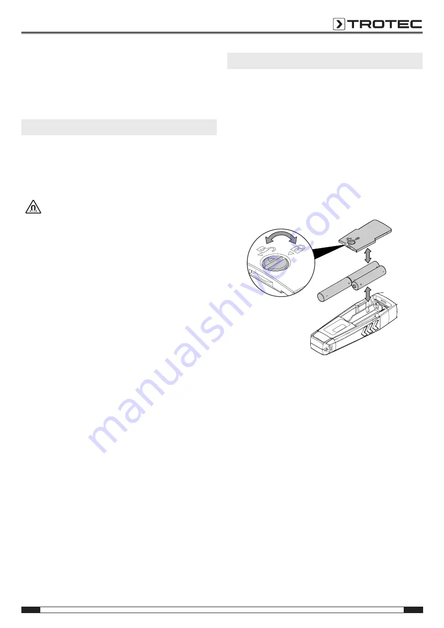 Trotec BT22WP Operating Manual Download Page 5