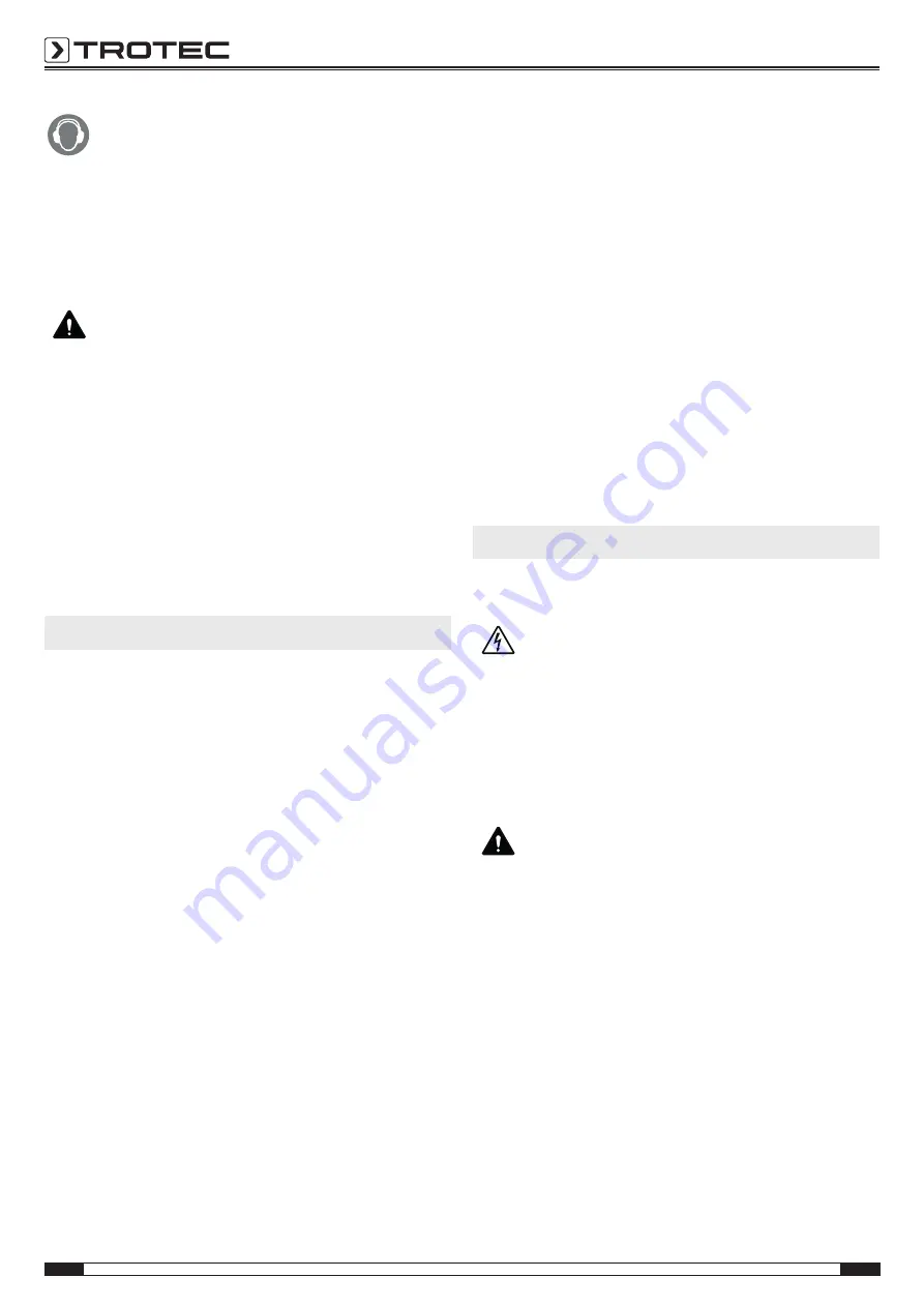 Trotec PAGS 10-230 Operating Manual Download Page 10