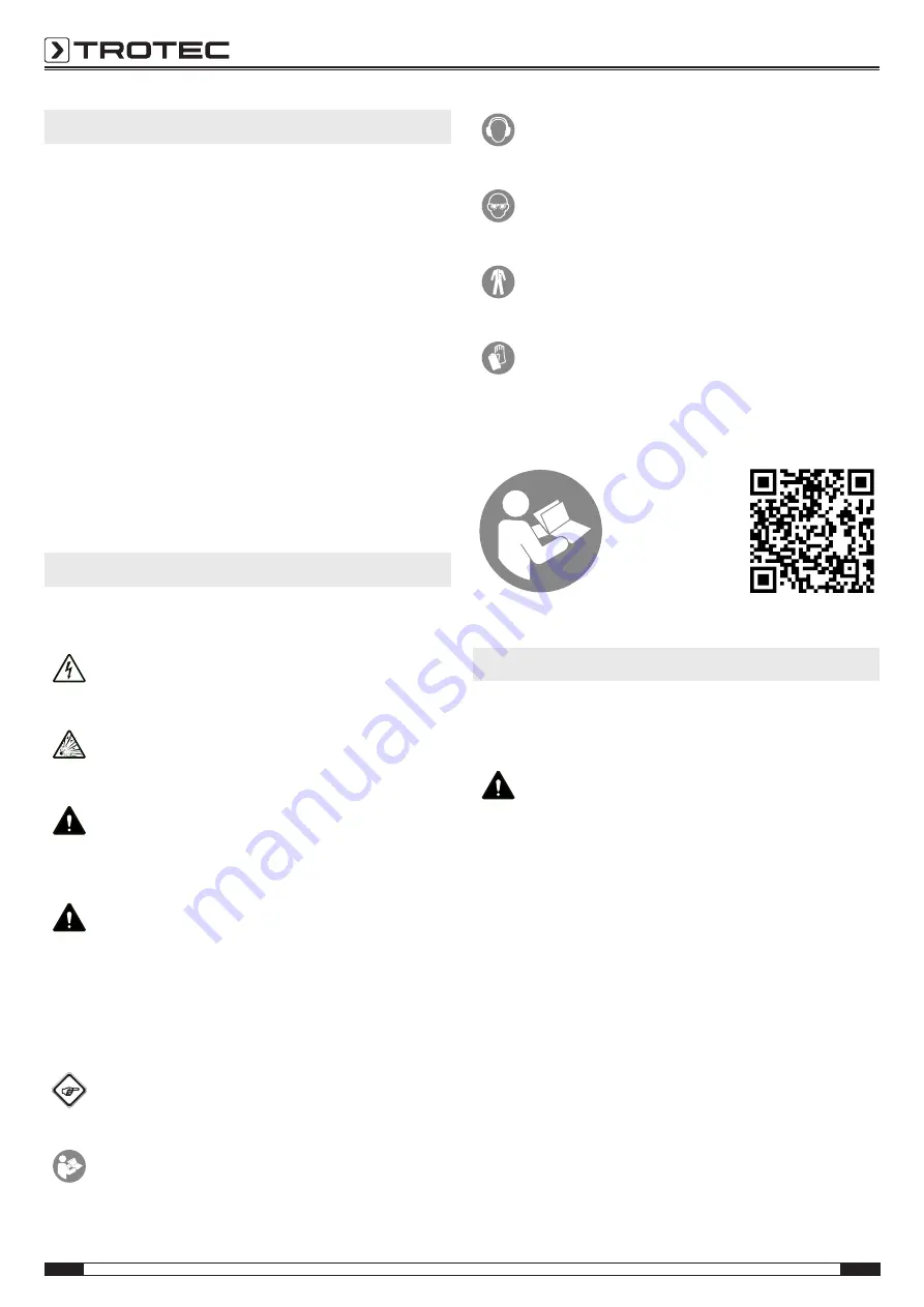 Trotec PIDS 10-20V Original Instructions Manual Download Page 2