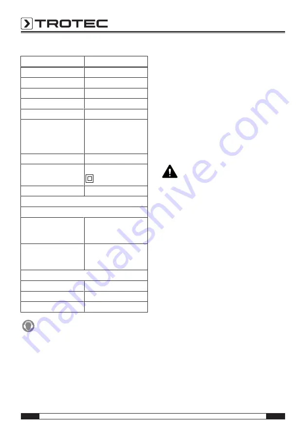 Trotec PJSS 11-230V Original Instructions Manual Download Page 12