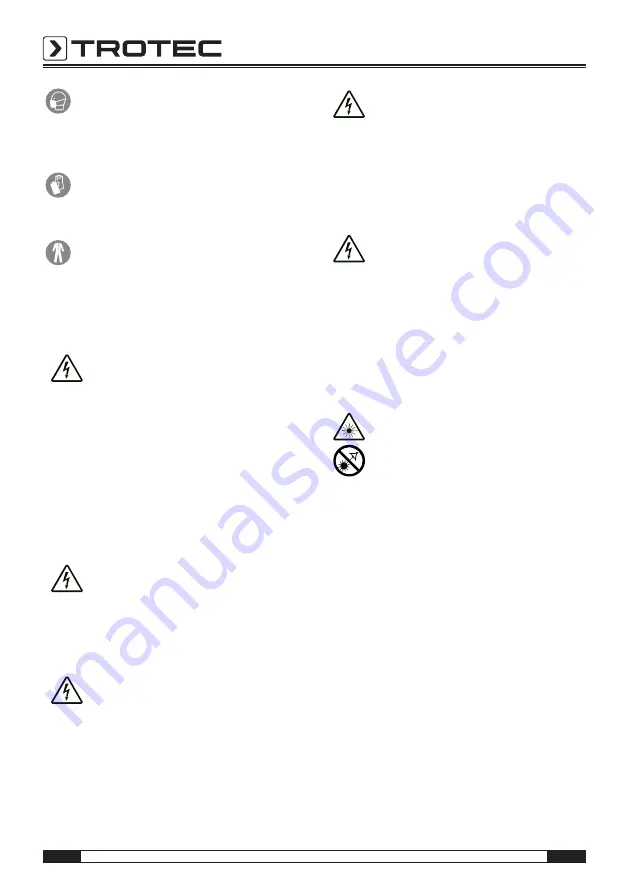 Trotec PJSS 11-230V Original Instructions Manual Download Page 52