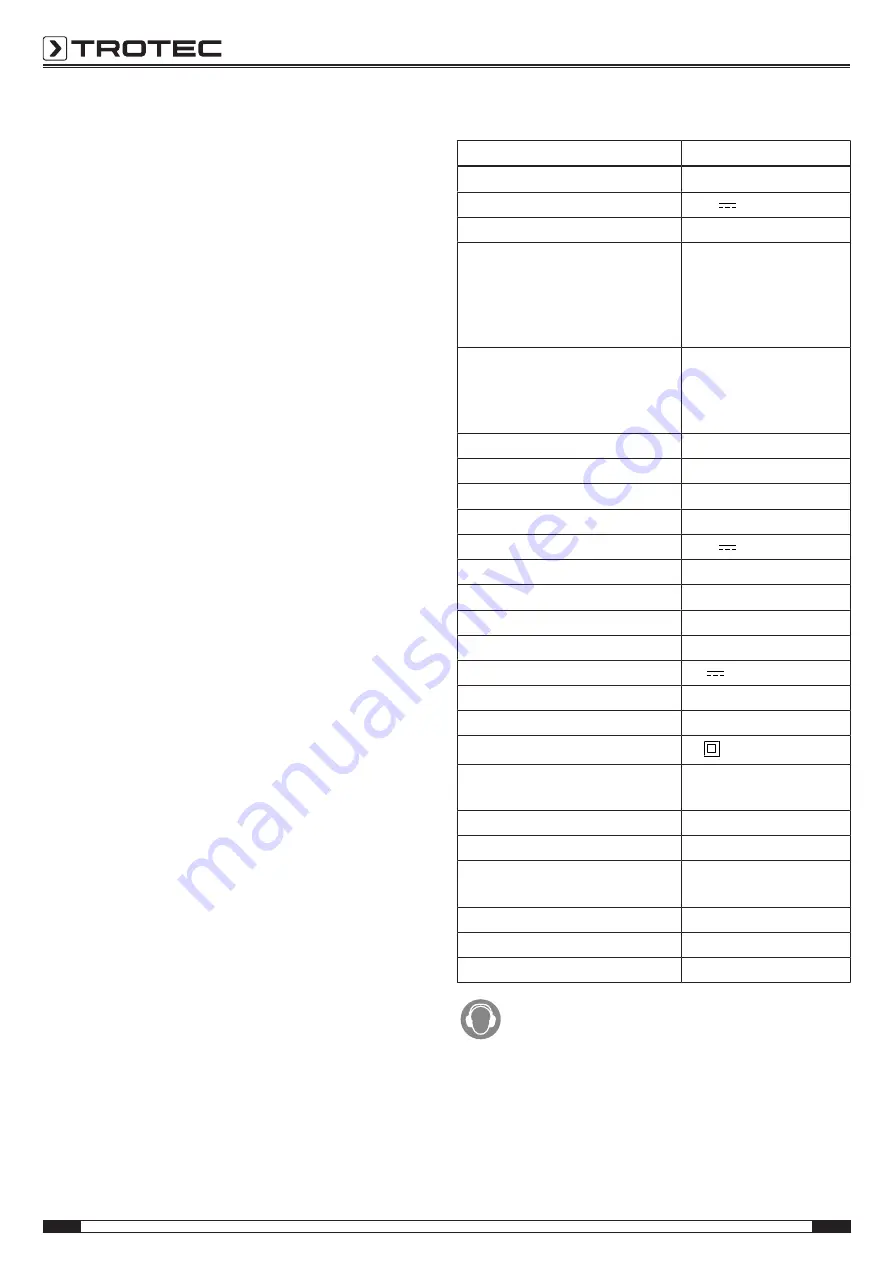 Trotec PTNS 10-3,6V Original Instructions Manual Download Page 8