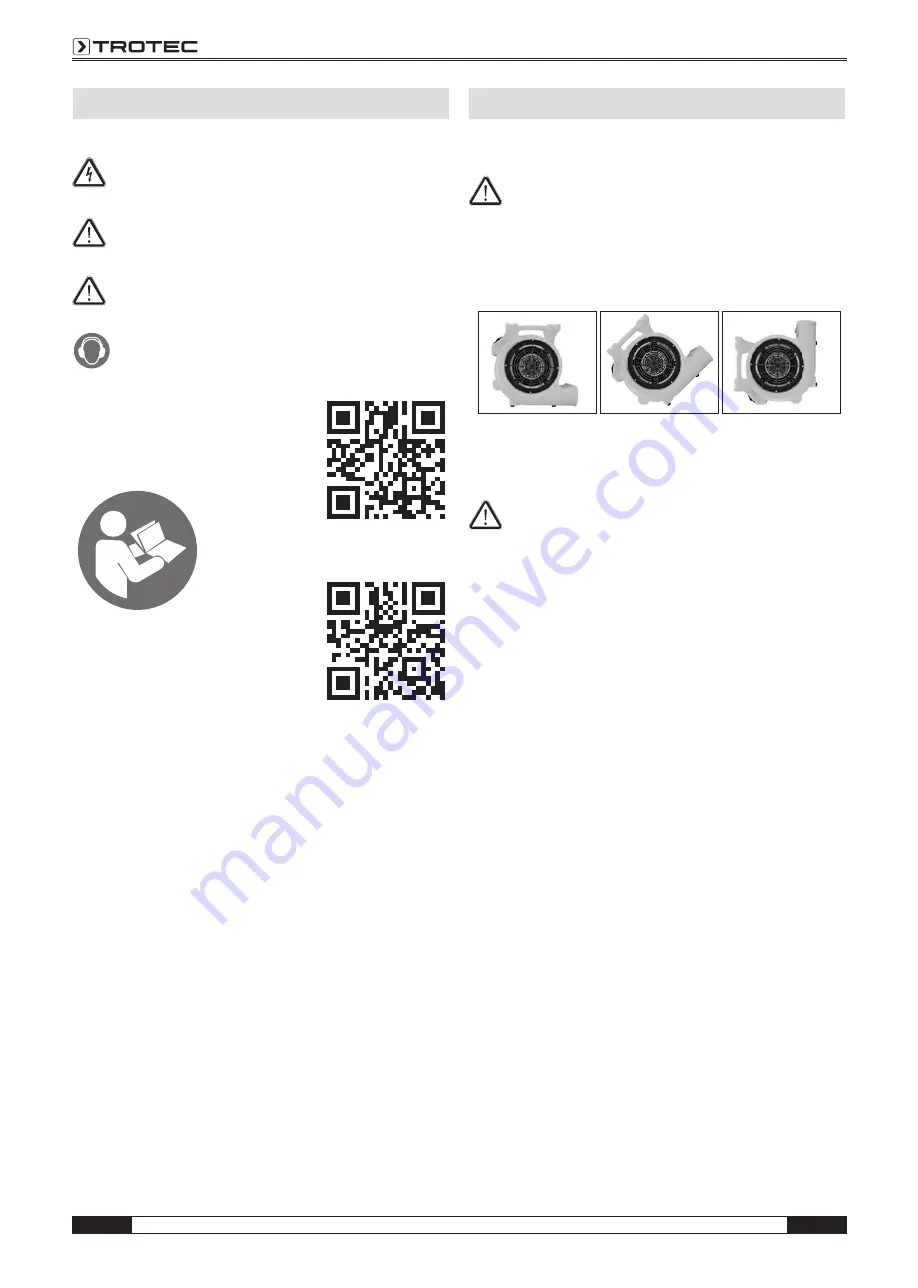 Trotec TFV 10 S Operating Manual Download Page 10