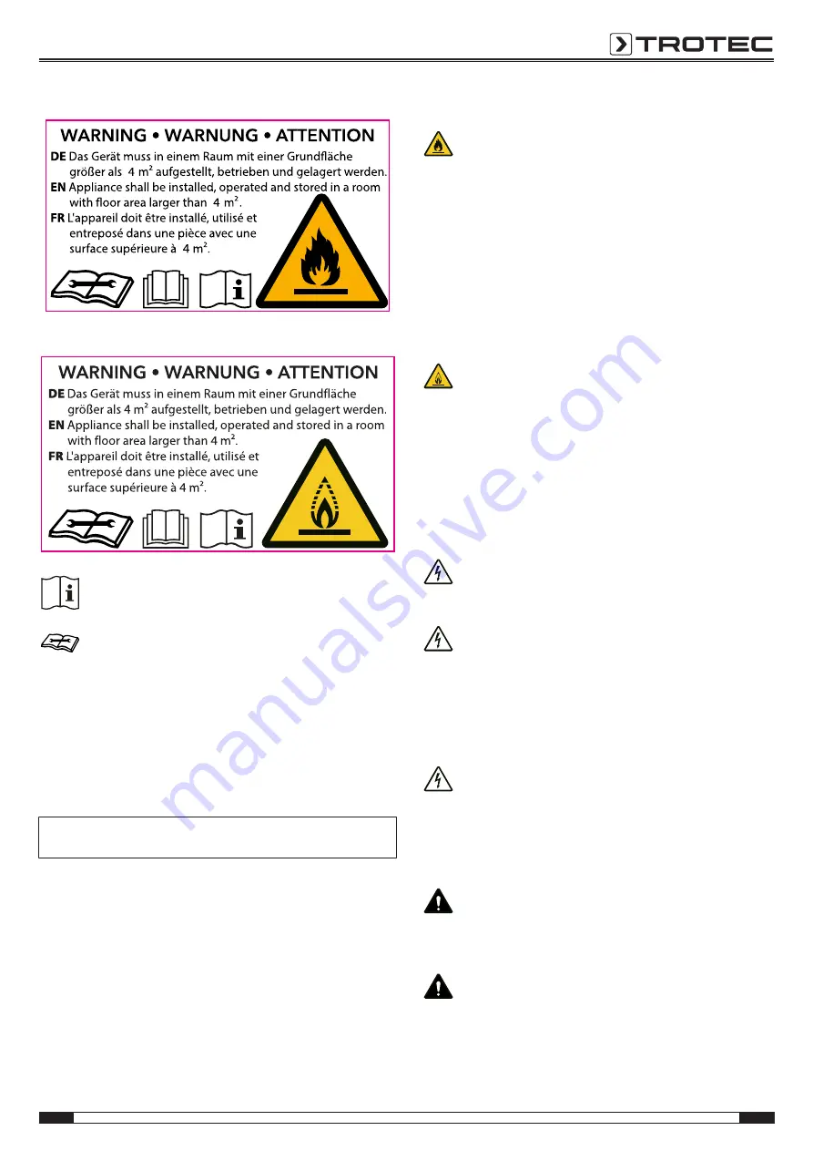 Trotec TTK 175 S Original Instructions Manual Download Page 5