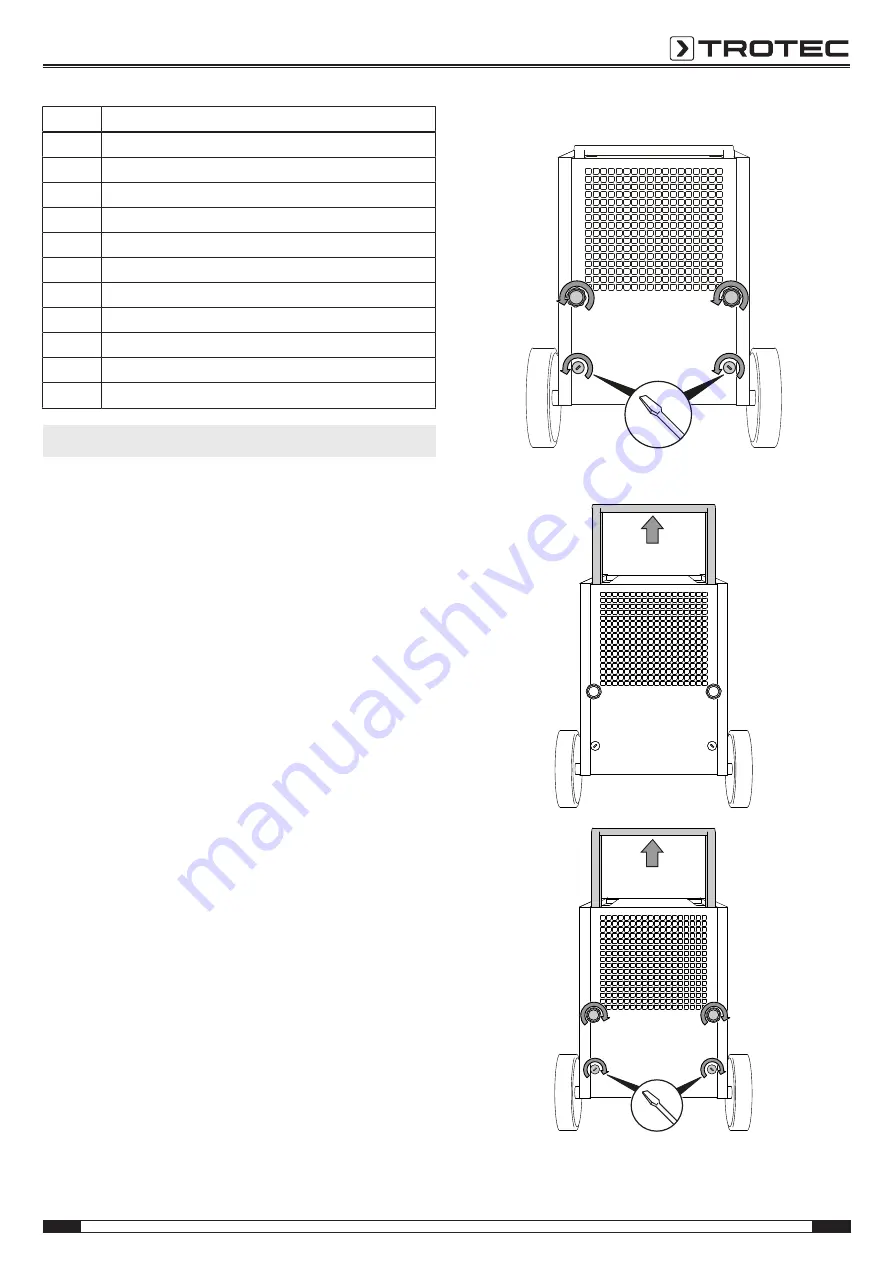 Trotec TTK 175 S Original Instructions Manual Download Page 7