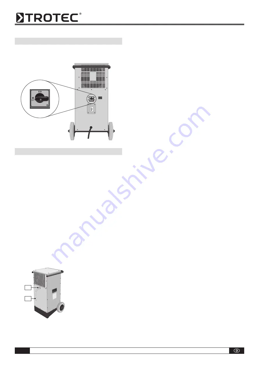 Trotec TTK 400 Operating Manual Download Page 4