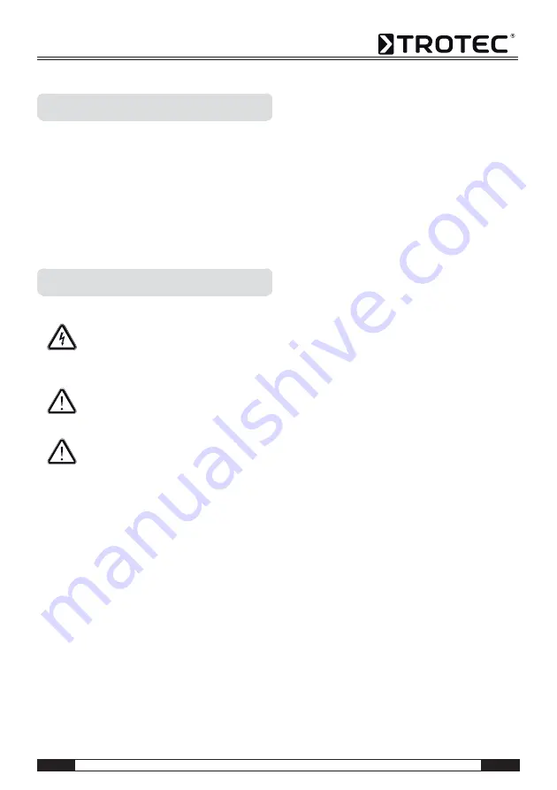 Trotec TTK 75 S Operating Manual Download Page 75