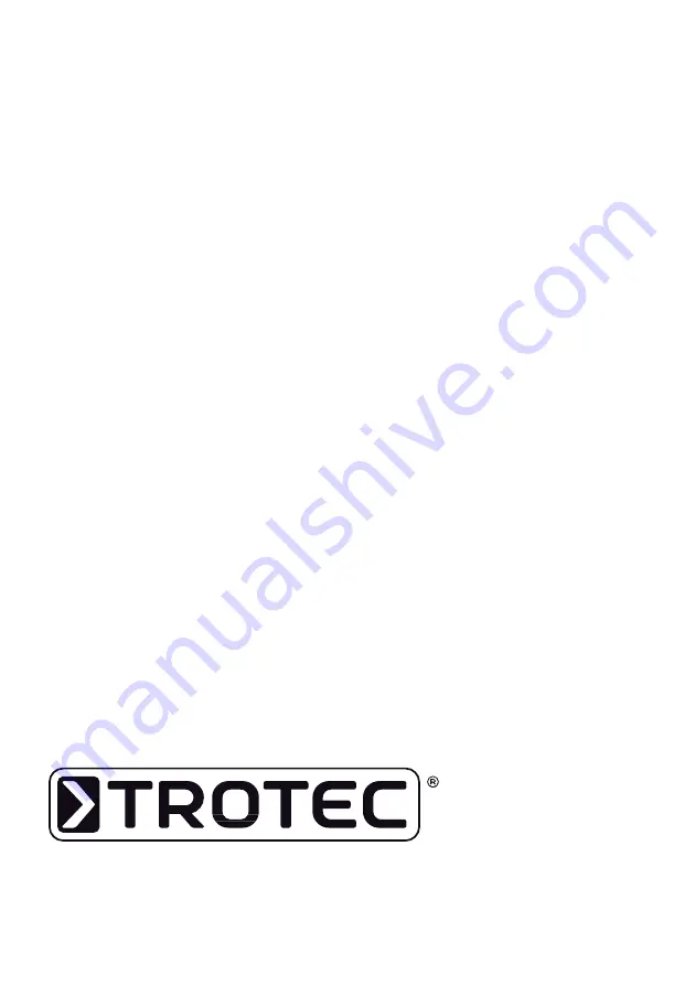 Trotec TTK 75 S Operating Manual Download Page 104