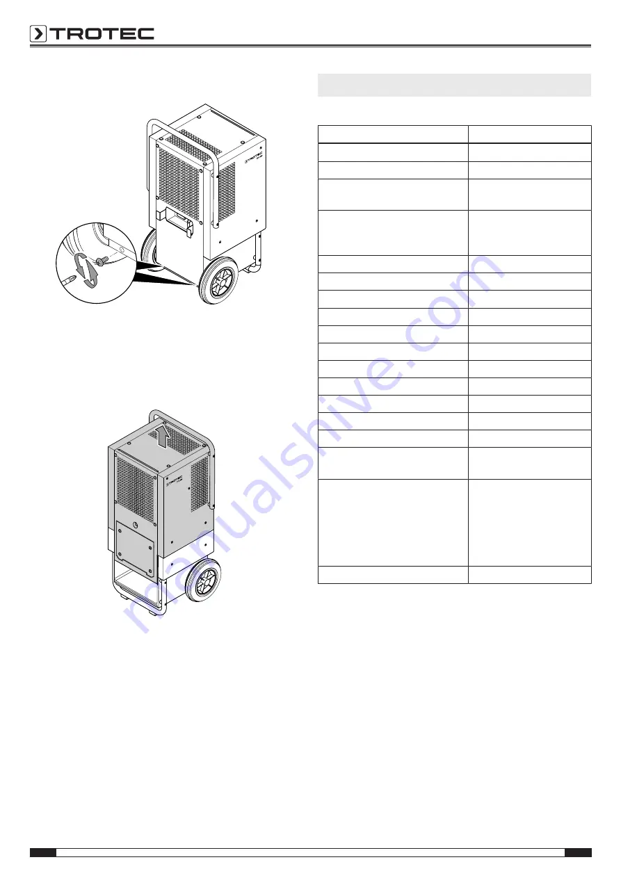 Trotec TTK 900 MP Original Instructions Manual Download Page 16