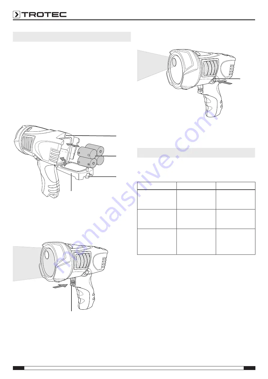 Trotec UV TRACKMASTER WF Operating Manual Download Page 6