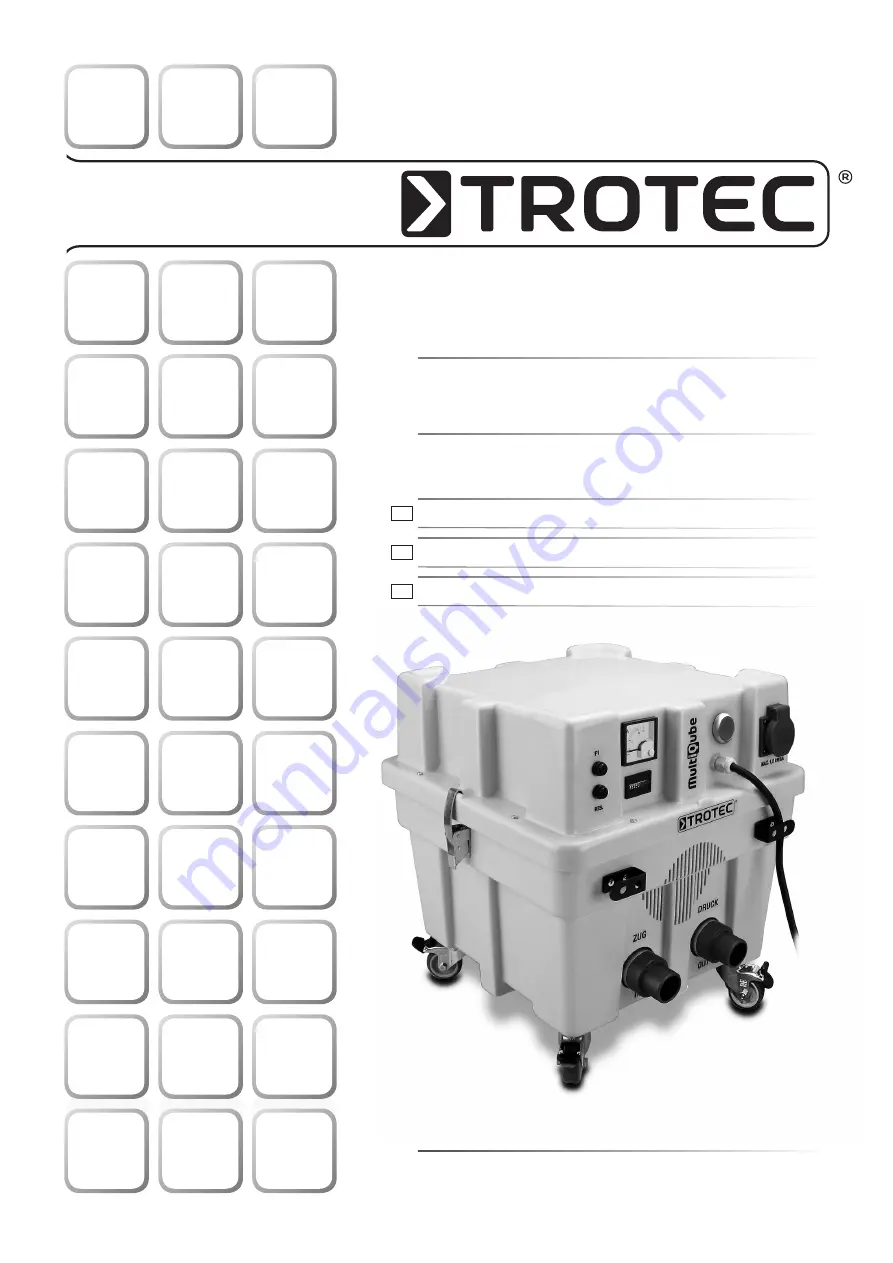 Trotec VE4-S Скачать руководство пользователя страница 1