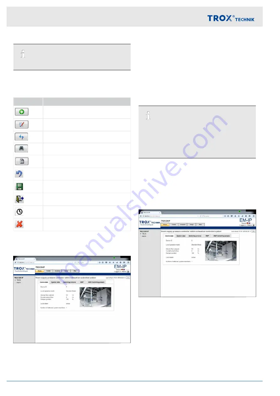 Trox Technik EM-IP Configuration Manual Download Page 12