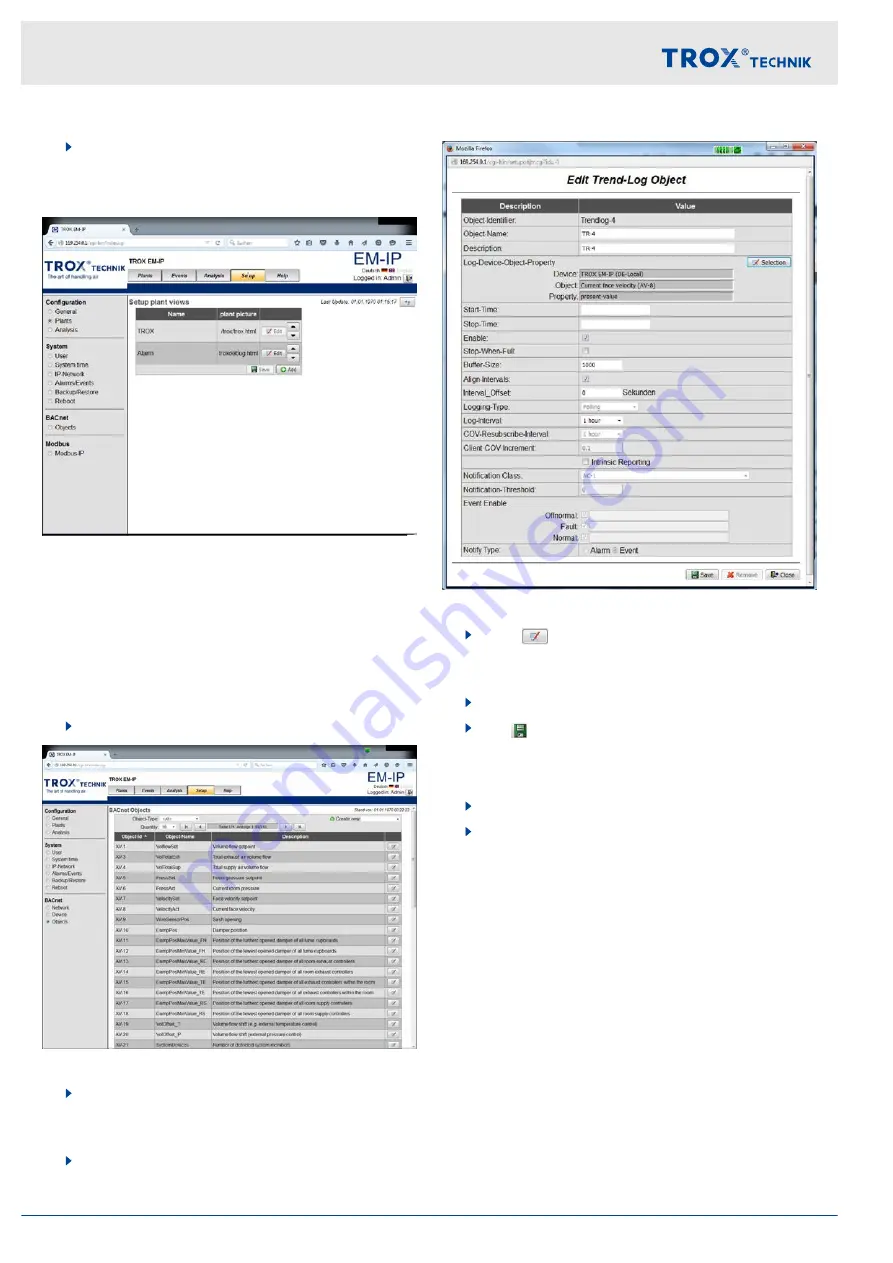 Trox Technik EM-IP Configuration Manual Download Page 16