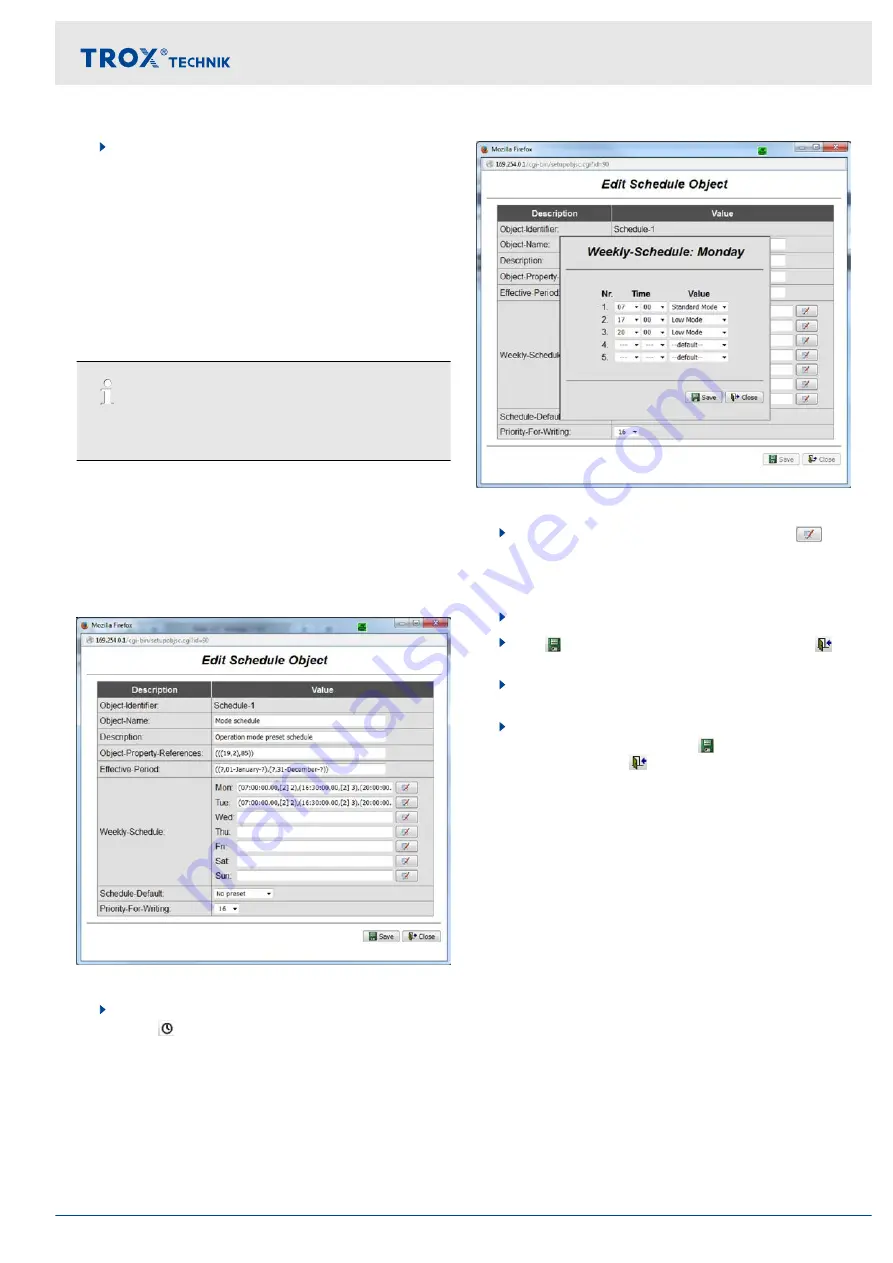 Trox Technik EM-IP Configuration Manual Download Page 19