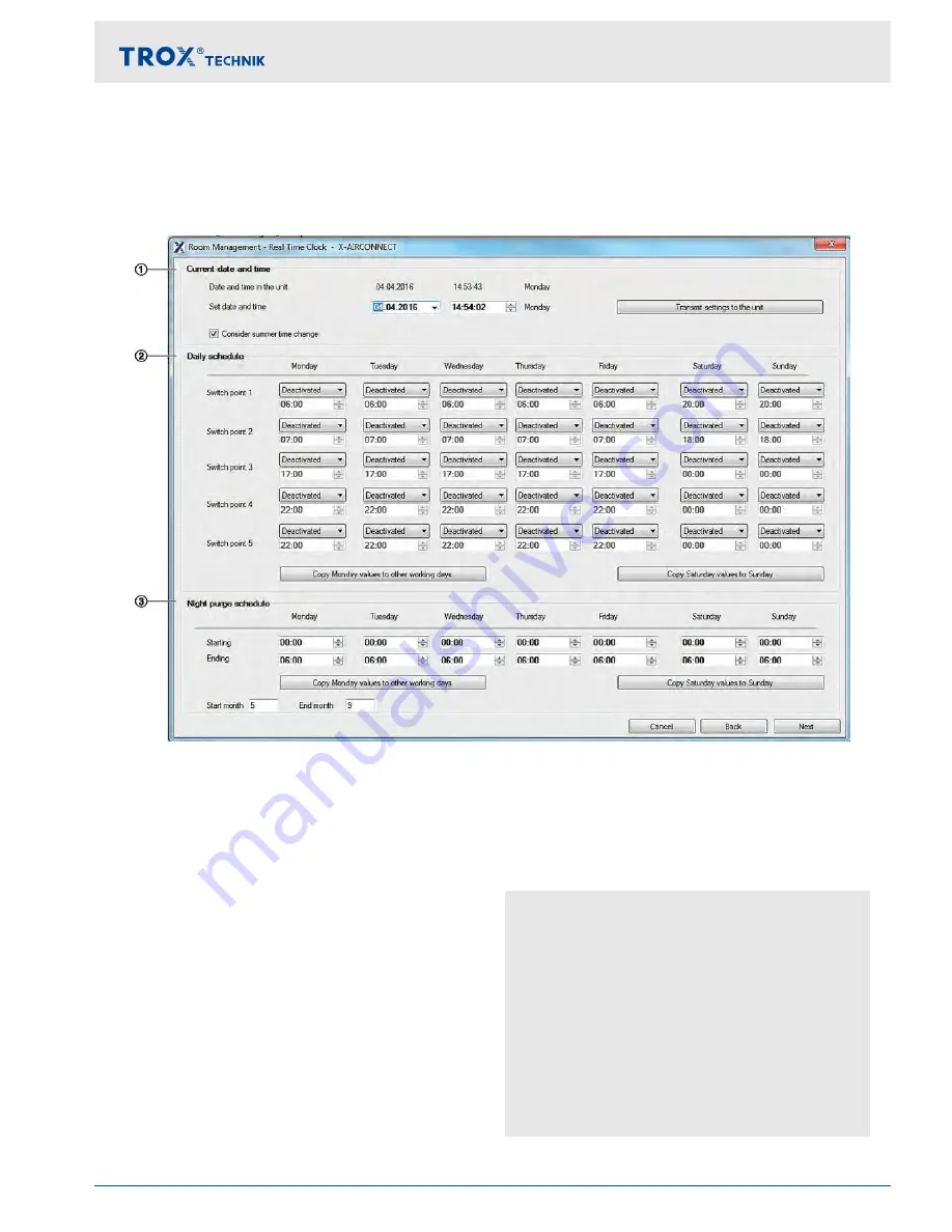 Trox Technik FSL-CONTROL II Installation And Configuration Manual Download Page 29