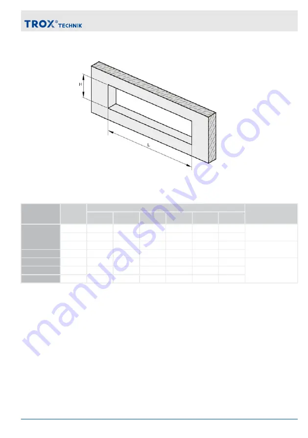 Trox Technik X-GRILLE modular Installation Manual Download Page 7