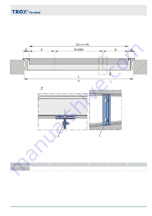 Trox Technik X-GRILLE modular Скачать руководство пользователя страница 9