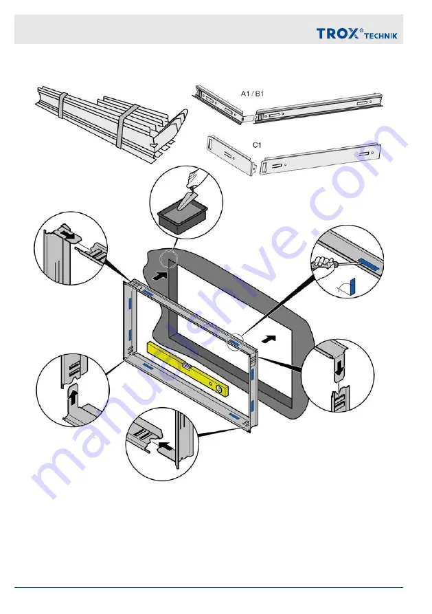 Trox Technik X-GRILLE modular Скачать руководство пользователя страница 10