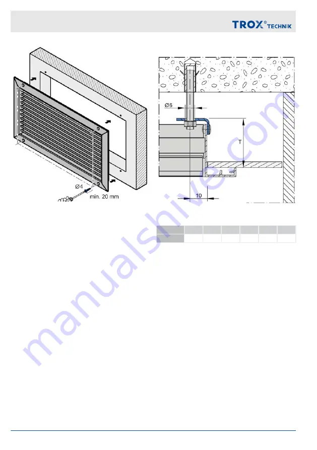 Trox Technik X-GRILLE modular Скачать руководство пользователя страница 14