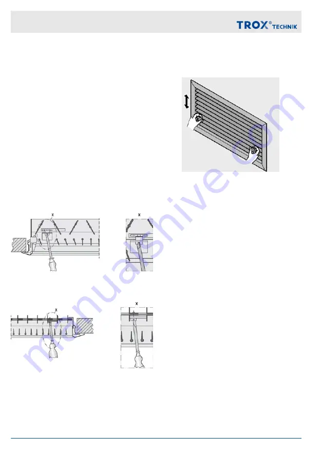 Trox Technik X-GRILLE modular Скачать руководство пользователя страница 16