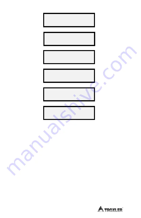 Troxler 3430-M Manual Of Operation And Instruction Download Page 44