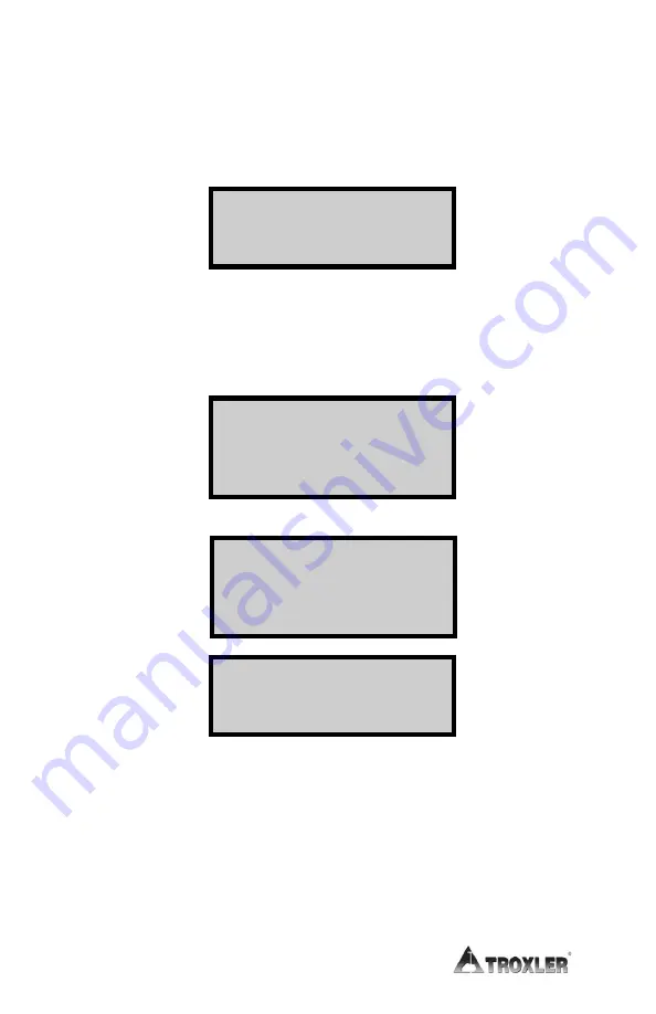 Troxler EGauge 4590 Manual Of Operation And Instruction Download Page 54