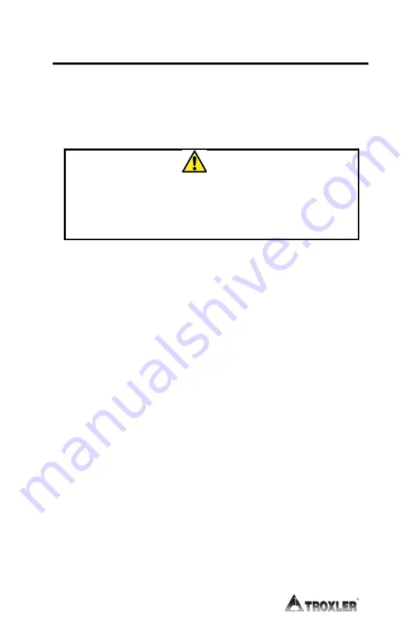 Troxler EGauge 4590 Manual Of Operation And Instruction Download Page 60