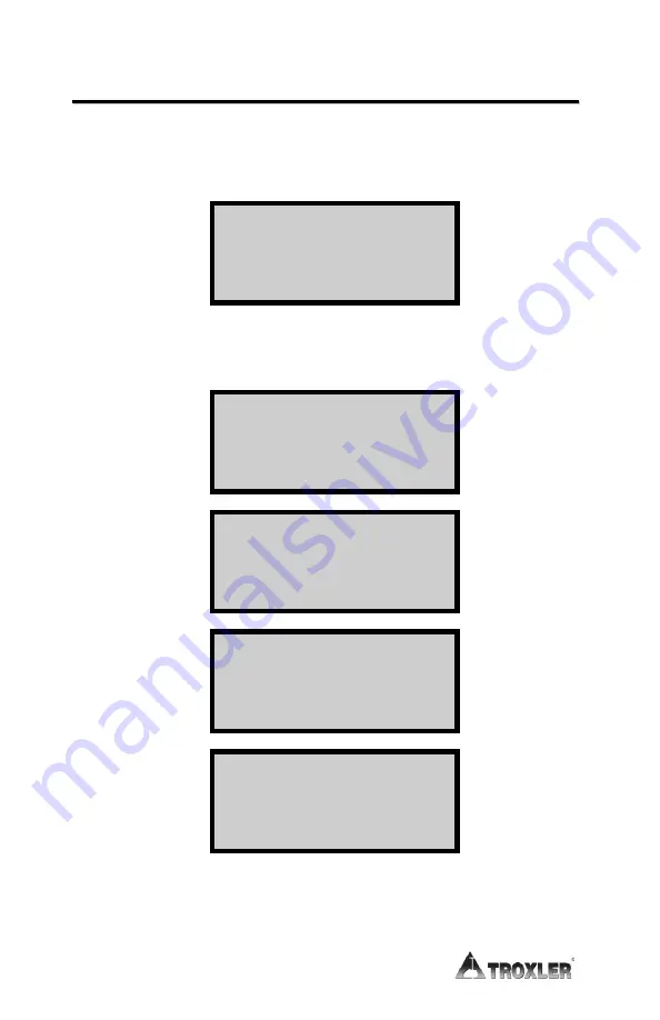 Troxler EGauge 4590 Manual Of Operation And Instruction Download Page 118