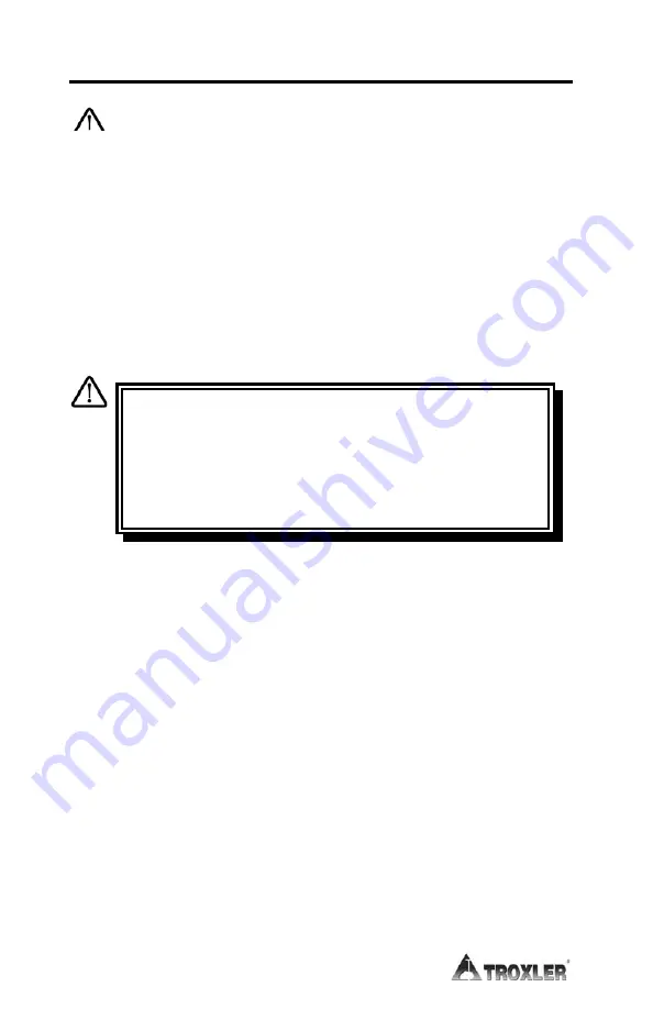 Troxler Enhanced RoadReader Plus 3451 Manual Of Operation And Instruction Download Page 73