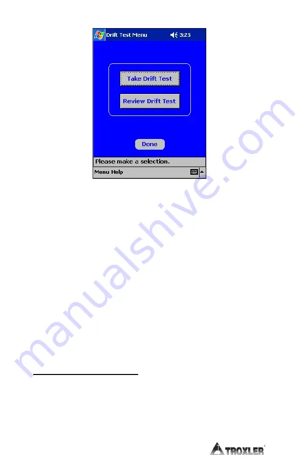 Troxler Enhanced RoadReader Plus 3451 Manual Of Operation And Instruction Download Page 189