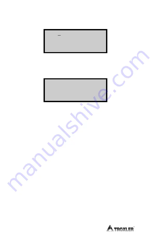 Troxler NTO 4730 Manual Of Operation And Instruction Download Page 102